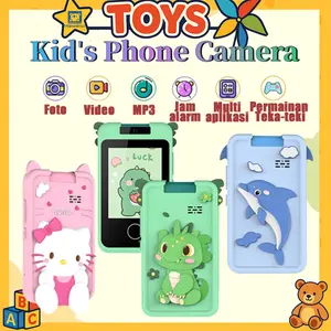 【Mainanlmut】64G Mainan 2.4/2.8 inch Kamera Layar Sentuh Anak-anak, Pemutar MP3 Mainan Kamera Anak-anak Dengan Kamera Ganda Yang Cocok Untuk Hadiah Ulang Tahun Bagi Anak Laki-laki Dan Perempuan Berusia 3-12 Tahun