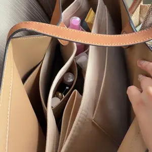 OPIOBAGS Bag Organizer Large Tas Dalaman Tas Makeup Wanita Organizer Bag Inner U-Bag Dual in Bag 2in1