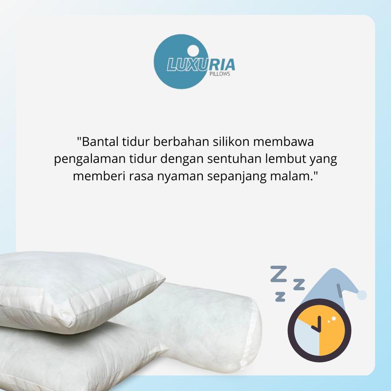 2 BANTAL + 1 GULING TIDUR HARGA MURAH ISIAN FULL SILIKON 3