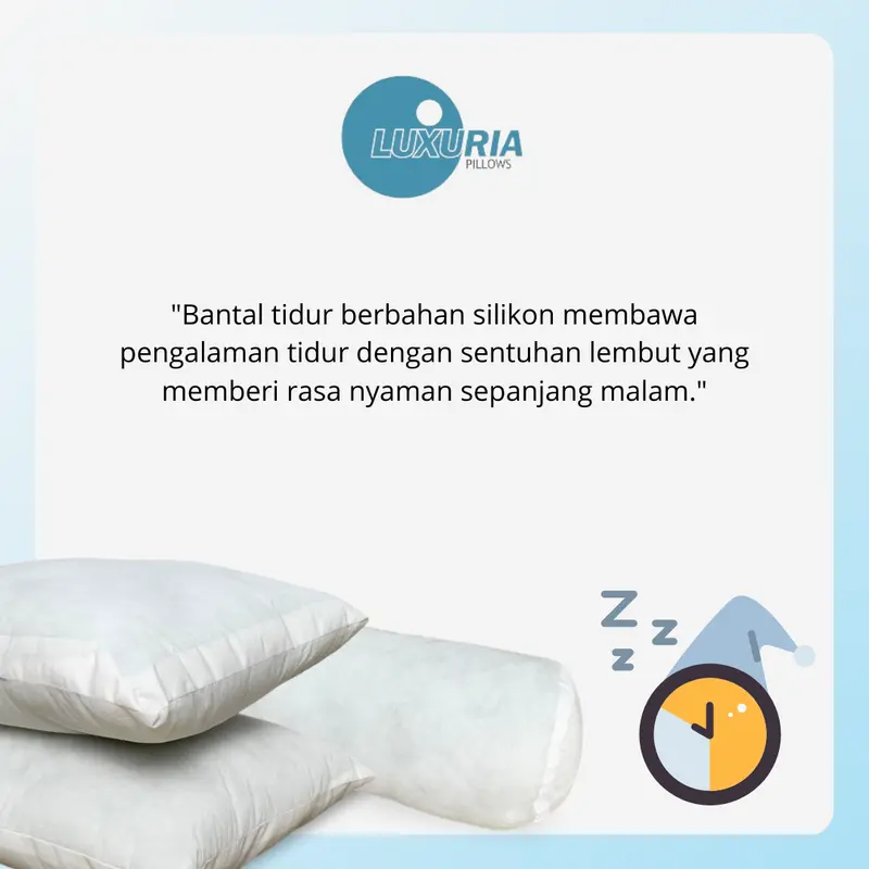 2 BANTAL + 1 GULING TIDUR HARGA MURAH ISIAN FULL SILIKON 3