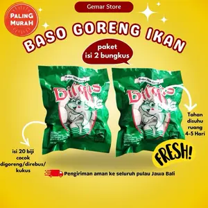 [Paket isi 2]Baso Goreng Ikan Bilqis 400gr