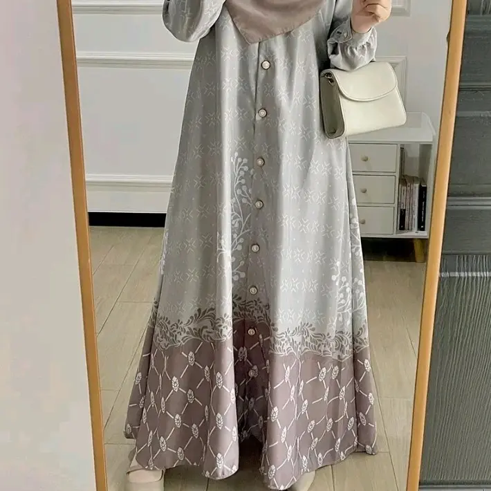 KHADIJAH DRESS , DRESS MOTIF BUSUI FRIENDLY 1