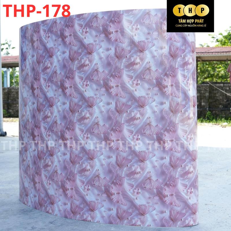 Cuộn xốp pvc 1,2x3m chính hãng THP vân đá cẩm thạch , lam sóng gỗ keo tráng nhôm trang trí nhà cửa