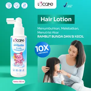 Locare Hair Lotion 100ml Bantu Menumbuhkan dan Melebatkan Rambut Bayi, Anak & Dewasa Atasi Rambut Tipis, Rambut Lebih Kuat, Lembut, Mudah Diatur dan Kulit Kepala Sehat COD & Gratis Ongkir