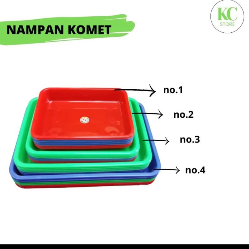 Nampan Pelastik Komet Baki Plastik Serbaguna 0