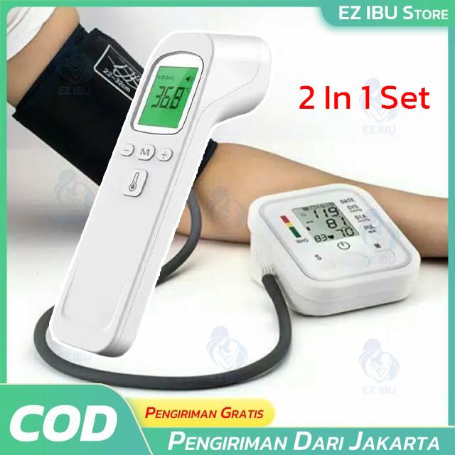 Set Termometer Siaran suara Alat Cek Pengukur Tekanan Pengukur - Shop ...