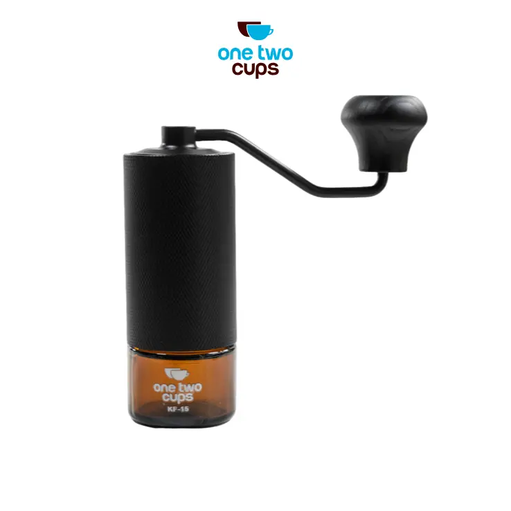 One Two Cups Alat Penggiling Kopi Manual Coffee Grinder Adjustable - KF-15 0