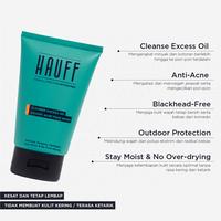 Gambar TWIN PACK - HAUFF BRIGHTENING FACE WASH & FIGHT ACNE FACE WASH | Mencerahkan Wajah Kusam | Wajah Anti Berminyak & Berjerawat | Mengangkat Kotoran & Minyak Berlebih | Menghilangkan Komedo | Charcoal, Niacinamide, Salicylic Acid dari HAUFF Kota Bekasi 3 Tokopedia