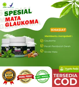 Puspita Radja Herbal GKOM Obat Spesial Mata Glaukom 100% Herbal Terbaik untuk Glaukoma Kering Mata & Stroke Mata