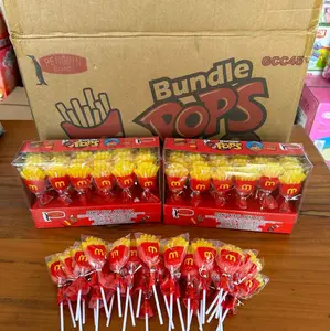 Bundle pops  Permen Keras 1 pack isi 30 pcs aneka rasa buah buahan Candy Food Snacks Jeli