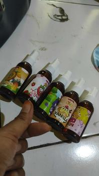 Product Review of Parfum Anak isi 5pcs botol / Parfum RedGum, Strowbery, Mango, Grape, Vanilla tahanlama neto 60ml from u**9 0