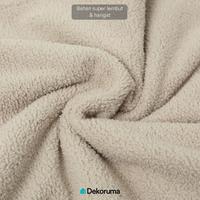 Gambar Dekoruma NOMIYA Selimut Sherpa Fleece / Selimut Tidur / Selimut Lembut 120x147CM - Abu-Abu dari Dekoruma Official Store Kab. Bekasi 5 Tokopedia