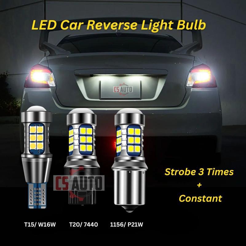 1PC 12V 27LED Car Reverse Light Bulb Flash Kelip T15/W16W T20/7440 ...