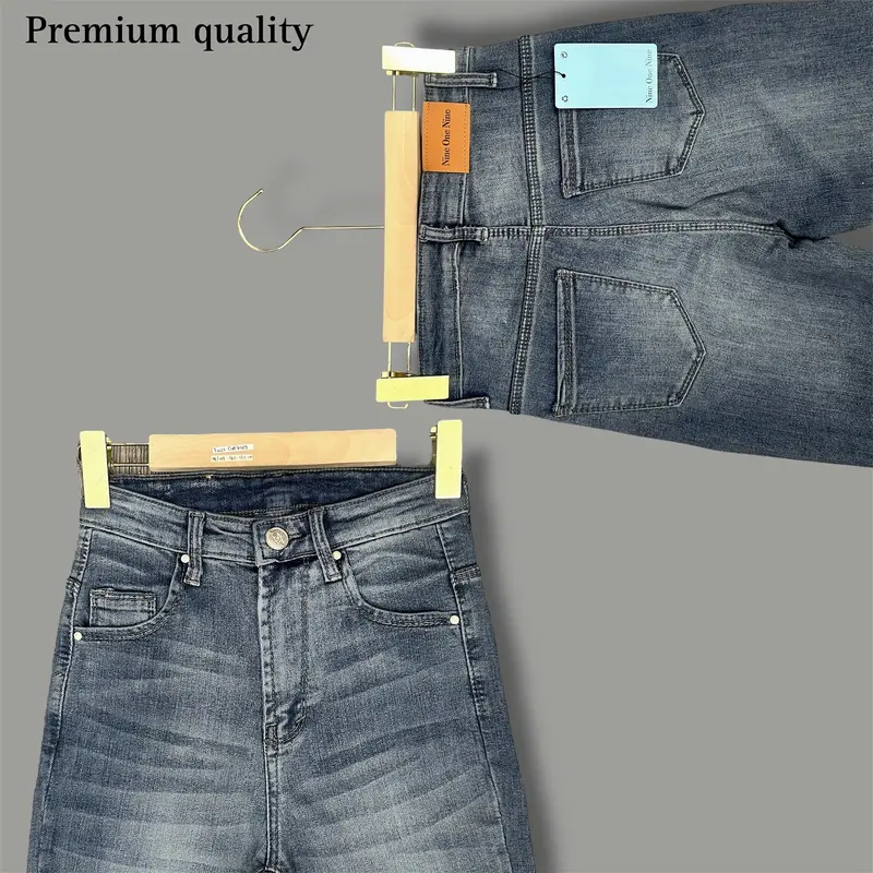 Celana Jeans wanita Hw pinggang tinggi//LIORA Cutbray wanita recomendasi 4