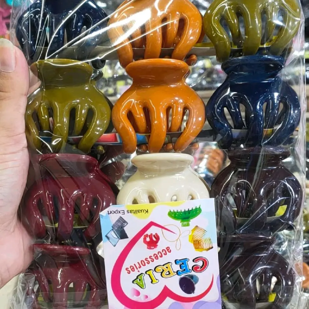 Jepit Rambut Jedai 12 Pcs Gigi 5 Ukuran 5 Cm Cakopan Clips jepitan
