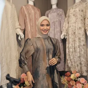 GAMIS ANBIYA - SETROK SETCEL ATASAN MIDI ATASAN CANTIK