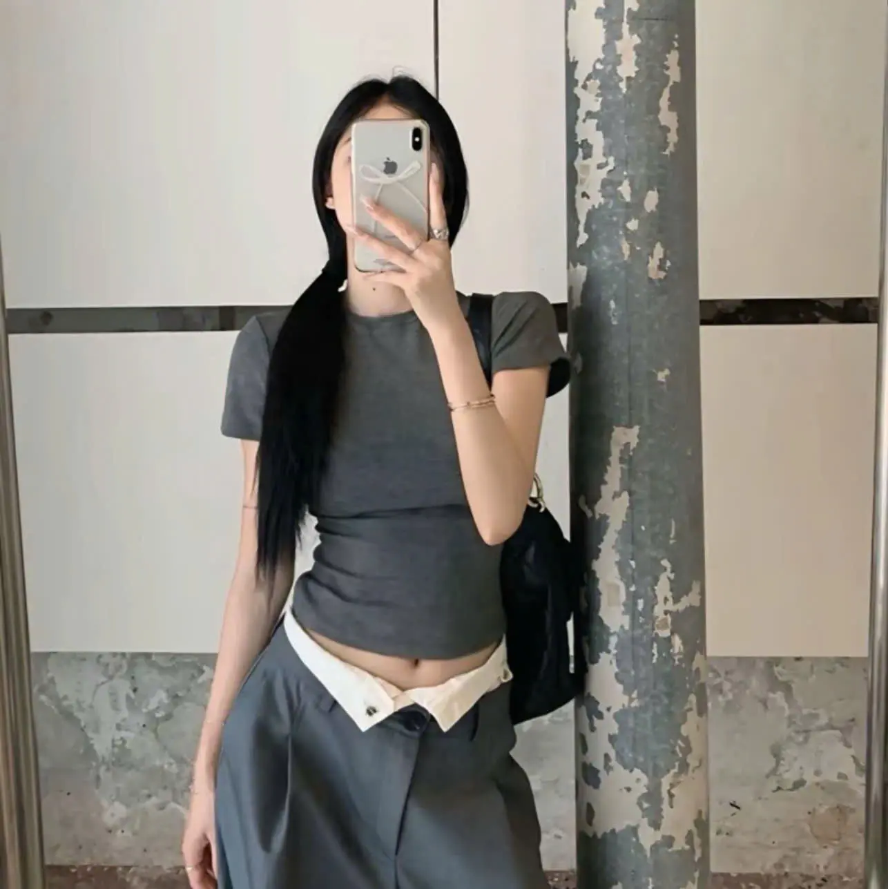 (CÓ BIGSIZE) Mã 02-Áo thun nữ ôm body cổ tròn, tay ngắn, cotton mát mịn co giãn 4c. | BigBuy360 - bigbuy360.vn
