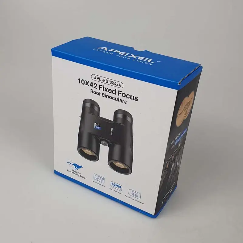 COD APEXEL Teropong Binoculars Fixed Focus HD Vision 10x42 - APL-RB10X42A Best seller Alat Camping 8