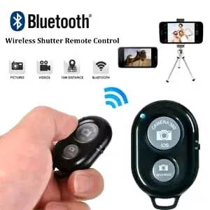 TOMSIS REMOTE SELFIE BLUETOOTH Tomsis Camera Remote Sutter bluetooth Camera Kamera Tripod