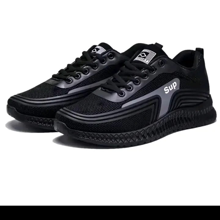 sup1 promo sepatu fashion SUP / sepatu sekolah / sepatu pria & wanita terbaru Casual Shoes Sneakers Hitam