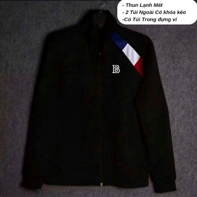 Áo Khoác Nam Nữ Thể Thao Màu Đen PUM F3 Jacket Sport Áo Chống Nắng Vải Thun Lạnh Poly 2 Da Cao Cấp Mềm Mịn Không Xù Lông chạy bộ menwear Đồng Trang Phục Tập Gym Menswear