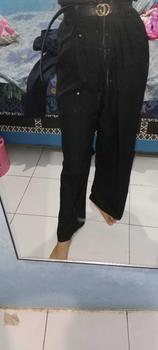 Product Review of PHAAA FASHION - Oro Panst Knit Celana Panjang Korean Style / Celana Panjang Highwaist Panjang Hitam from .**- 0