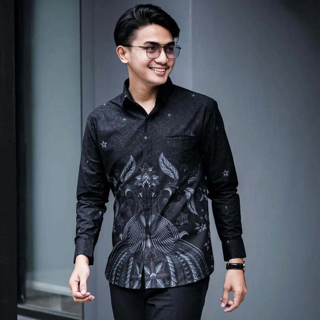 Kemeja batik kantor motif kekinian katun premium