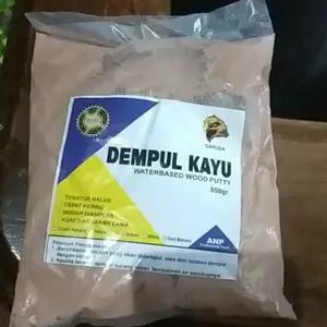 DEMPUL KAYU COKLAT JATI WOOD FILLER GARUDA SIAP PAKAI MEBEL PINTU KUSEN KURSI MEJA KERAJINAN TANGAN