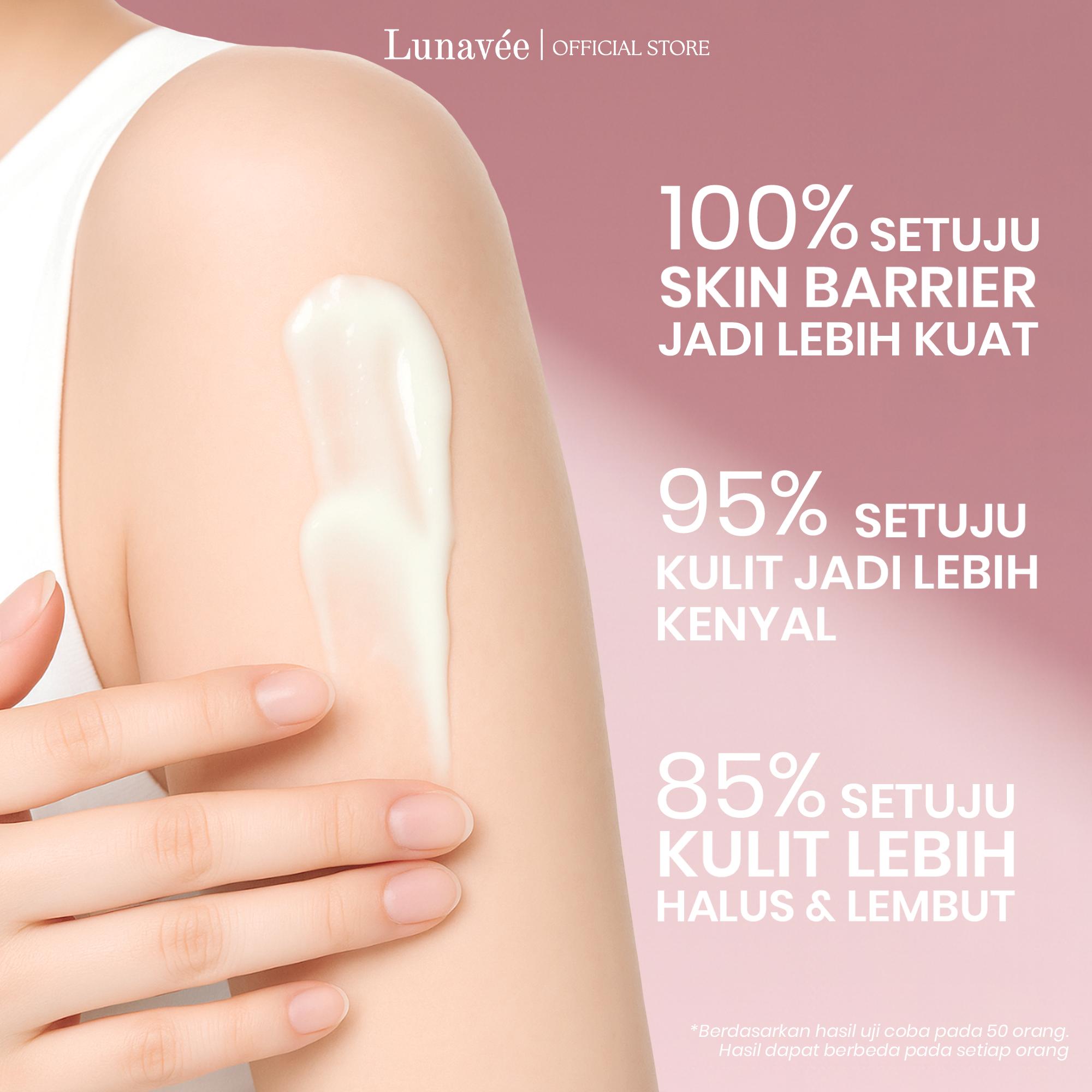 Lunavée - (2 PCS) COUPLE PERFECT RADIANCE Body Lotion 250ML Lotion Tubuh Ringan dengan Niacinamide & Alpha Arbutin untuk Mencerahkan & Menenangkan Kulit Hydrating serum booster glow bodycare badan