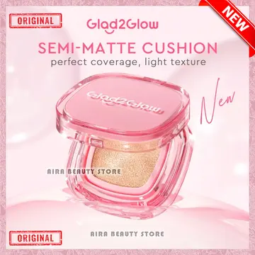 Glad2Glow Cushion Perfect Cover G2Glow 11g | Foundation Ringan di Wajah Waterproof dan Transferproof