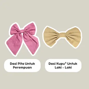 Dasi Kupu Kupu Anak Cowok Cewek Biru Kuning Pink Stylish Menarik Nyaman Versatil untuk Berbagai Acara Tampilan Keren dan Sempurna