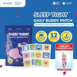 Kalale Mosquito Repellent Patch Stiker Anti Nyamuk Anak Bayi 100% Natural Kids Lavender Lemon Pewangi