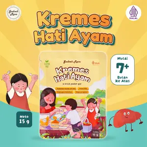 Gadoeh Rasa Kremes Hati Ayam Sachet 15gr Makanan MPASI Kriuk Anti GTM