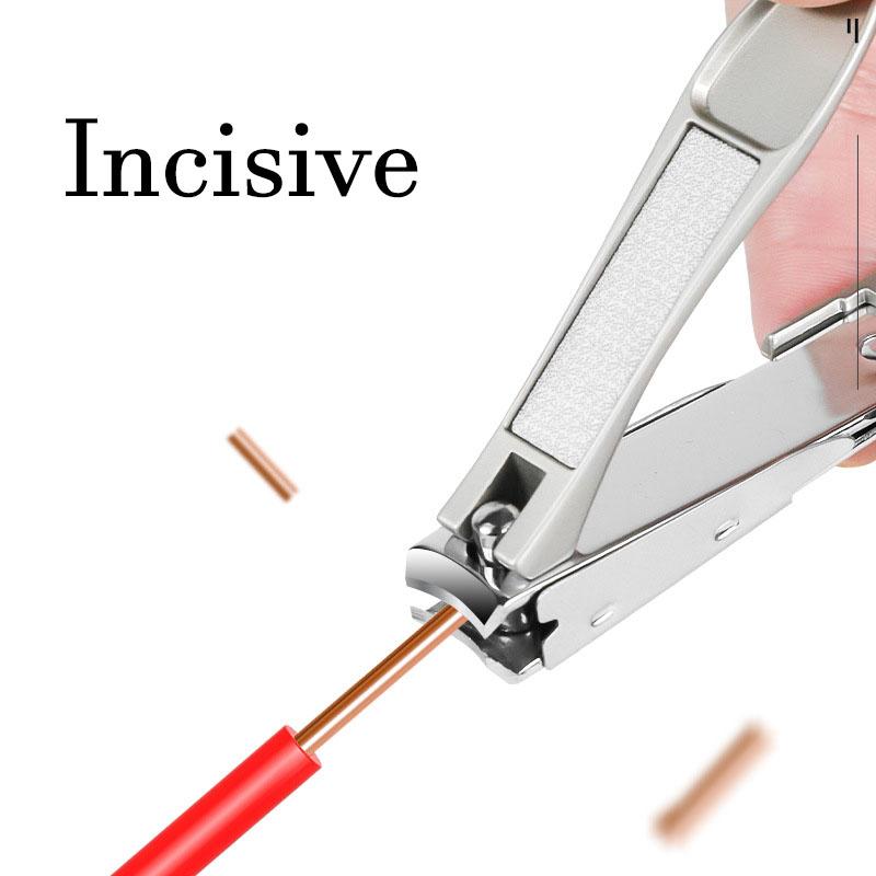 Product Introduction of KIPRUN Nail Clipper, 3Pcs Nail Trimmer, Large Sharp Stainless Steel Anti Splash Sharp Fingernail Cutter edgy 31