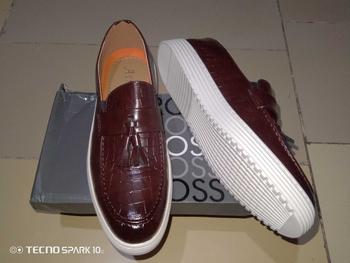 Product Review of Men's Leather Buckles/Office/Formal/casual/Oxford Shoes with free socks EG-01 from J**n 0