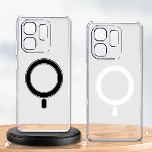 NIH-45 Custom Case MagSafe Bening Compatible for Handphone Infinix  Smart 9 7 Hot 50i Softcase Clear  Airbag TPU Tahan air  Silicone  Transparan Silikon Casing