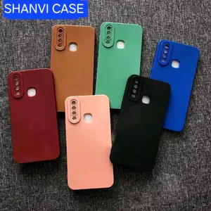 VIV- Y12 Y15 Y17 Y12i Y11i CASE PRO CAMERA MACARON CASING SOFTCASE SILIKON