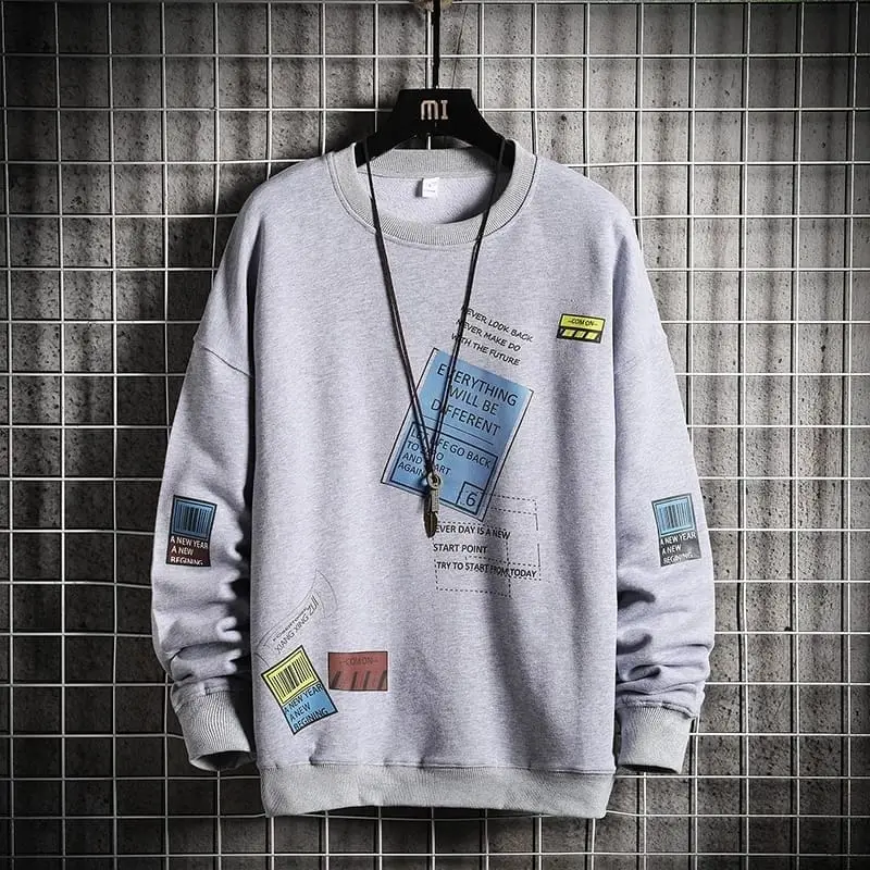 CAMPELA.ID COD-BAJU LENGAN PANJANG ADA SIZE M,L,XL,XXL KAOS DISTRO BAJU ATASAN PRIA motif oversize Sablon Hoodie Sweater Cowok Sweatshirt