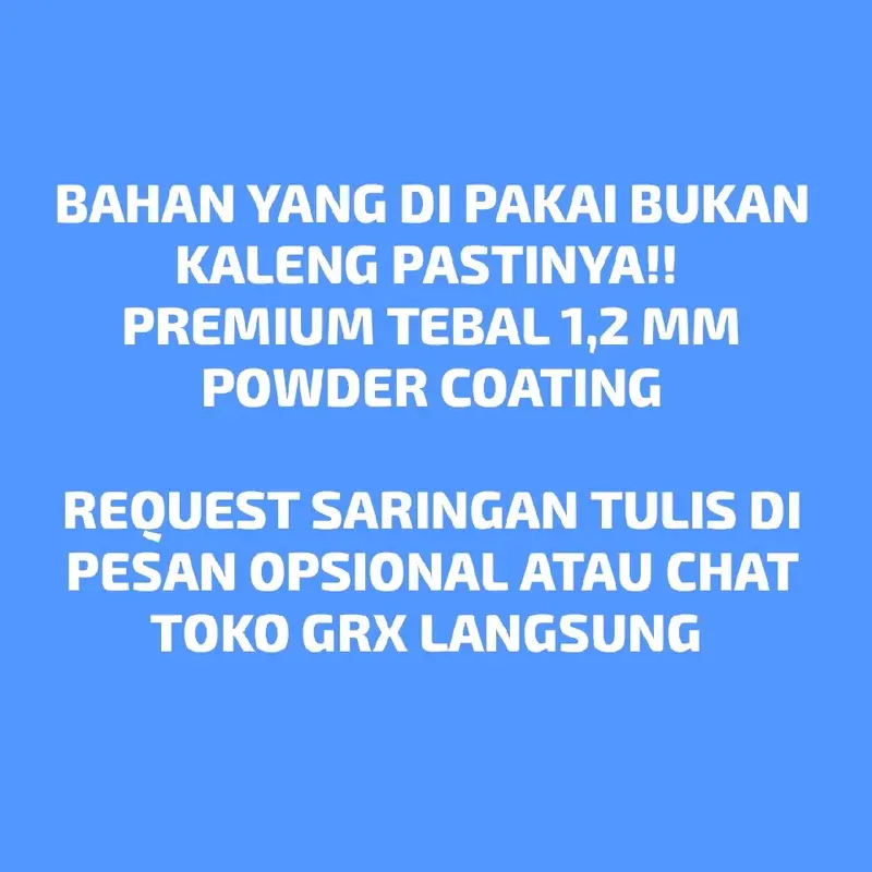 Knalpot ORIGINAL GRX PROJECT STANDAR RACING PAKET LENGKAP PNP Semua Motor Matic Beat Mio Vario Aerox Pcx DLL Motorcycle Moncong 5