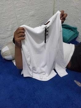 Product Review of KAUS KANCING WAFFLE LENGAN PANJANG PRIA MODEREN TERBARU Baju Hitam from s**u B**a 0