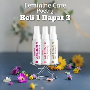 POETRY Feminine Spray Promo Beli 1 Dapat 3 - Aromatic Care untuk Segar dan Wangi Instan - BISA COD