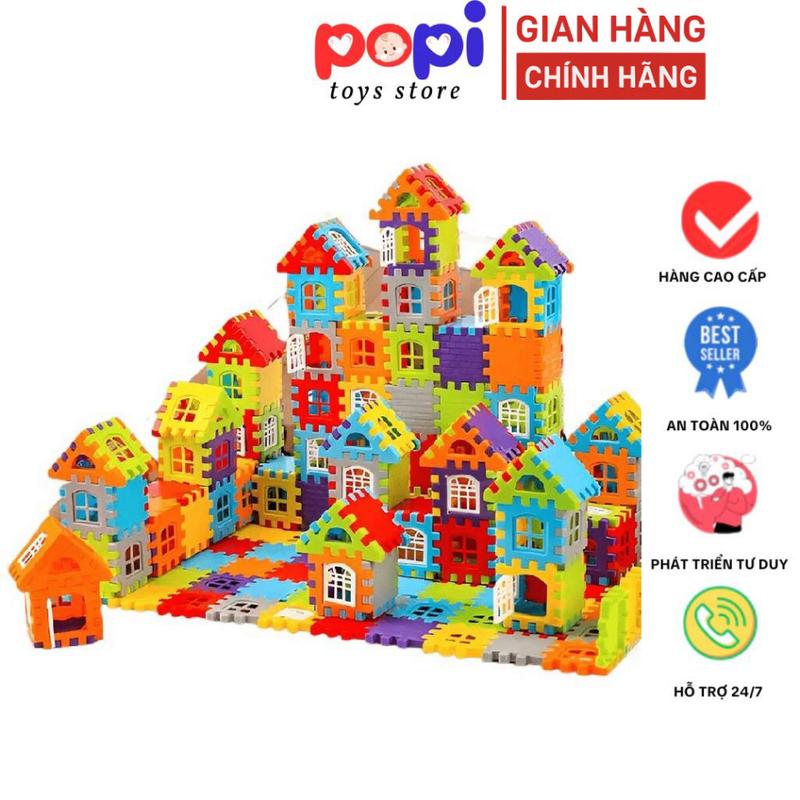 Bộ Đồ Chơi Lắp Ghép Khối Xây Dựng Giáo Dục Phát Triển Sáng Tạo Cho Trẻ Em -…