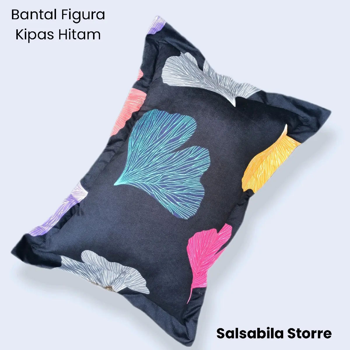 BANTAL FIGURA, ISI SILICON PREMIUM, BERAT 600 GRAM, UKURAN 65 x 45 cm. KAIN KATUN POLYMICRO,