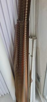 Product Review of FLUTED PREMIUM REEDED MORU GLASS WINDOW STICKER | Sticker Kaca Fluted Reeded Moru Sandblast from L**r 1
