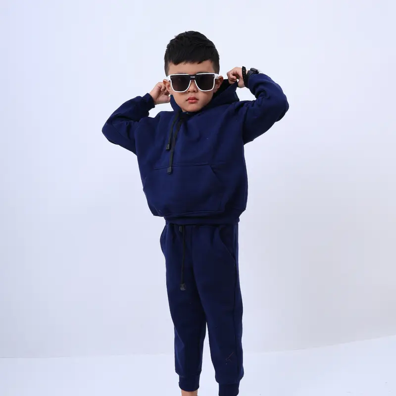 Micokids - Jaket Kupluk Anak Sweater Hoodie Tali Polos Katun Fleece Premium Super Soft 1 - 10 Tahun Pakaian Baju Fashion Laki-Laki Perempuan 1