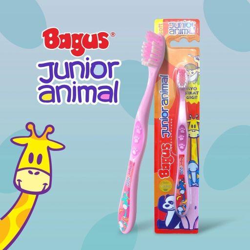 Bagus Junior Animal Sikat Gigi Anak - Sikat Gigi Anak-anak
