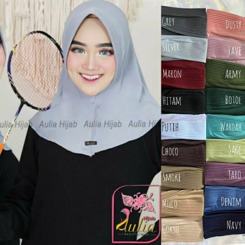 JILBAB SPORT AULIA JILBAB JERSEY SIZE M 3