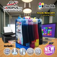 Gambar CANOPUS Lite Tinta Infus / Ciss Modifikasi Printer tabung 100 Ml 4 Warna dari Wahana Data Surabaya Kota Surabaya 1 Tokopedia