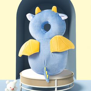 Toddler Walking Soft Head Protection Headrest,3D Animal Shaped Protector Pillow, Crawling Baby Head Back Protector