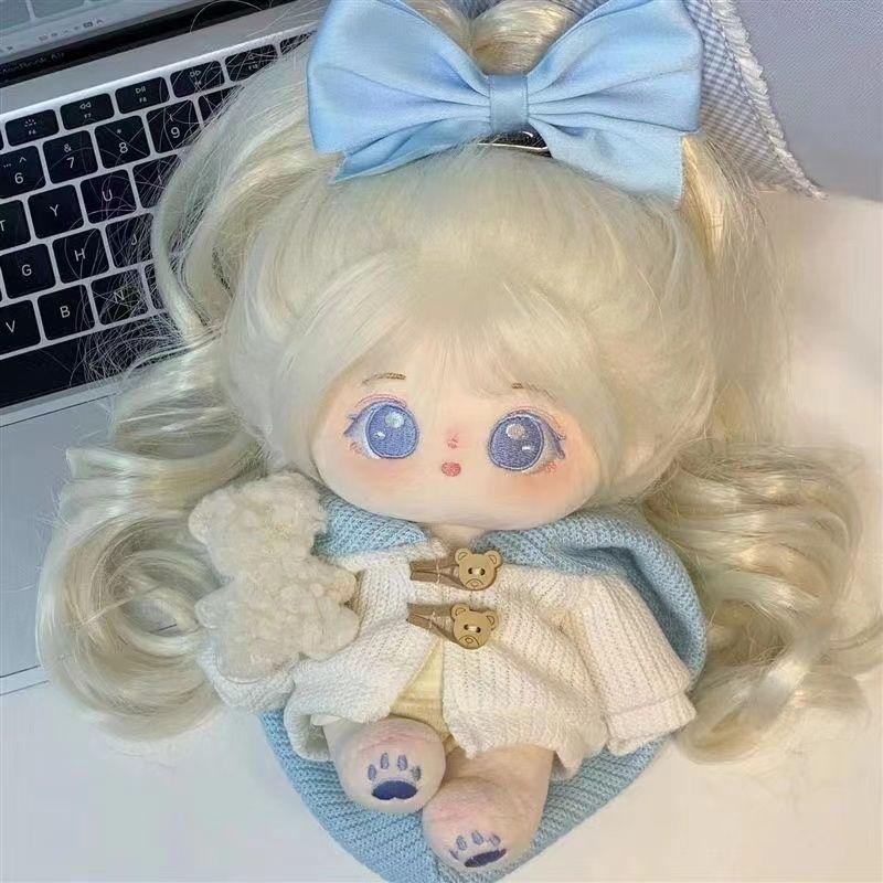 Búp Bê Bông, Phong Cách Tuyết Dễ Thương, 20Cm, Mặc Quần Áo Búp Bê Nữ Búp Bê Nhồi Bông Đồ Chơi Nhồi Bông, Bạn Thân Thích Hợp Cho Bé Gái Và Bé Trai, Quà Sinh Nhật, Quà Tặng